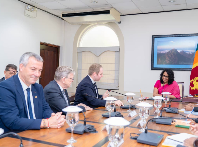 Prime Minister Dr. Harini Amarasuriya meets German Parliamentary Delegation